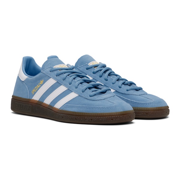 아디다스 아디다스 오리지널 Adidas Originals Blue Handball Spezial Sneakers 242751M237007
