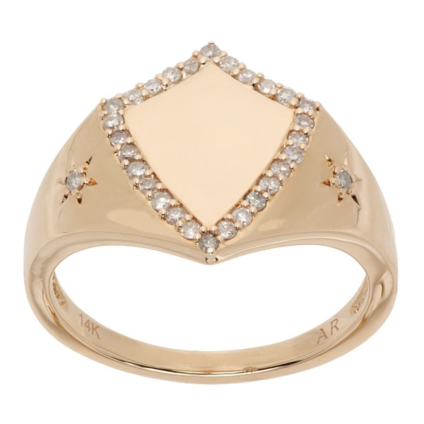  Adina Reyter Gold Shield Ring 241734F011001