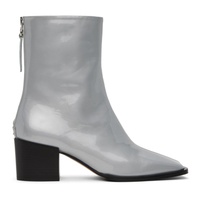 Aeyde Silver Amina Boots 232454F113024