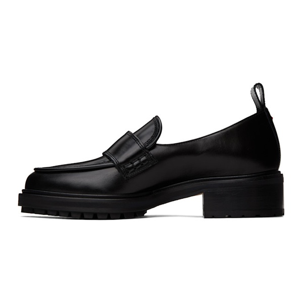  Aeyde Black Ruth Calf Loafers 241454F121012