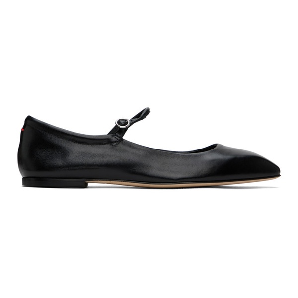  Aeyde Black Uma Ballerina Flats 241454F118007