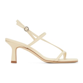 Aeyde 오프화이트 Off-White Elise Heeled Sandals 241454F125026