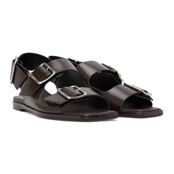  Aeyde Brown Thekla Sandals 241454F124000