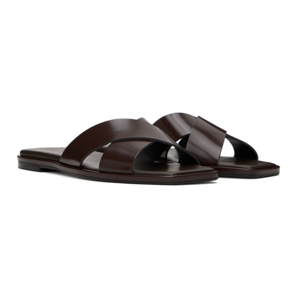  Aeyde Brown Sonia Sandals 241454F124004