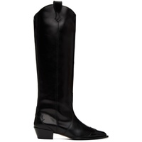 Aeyde Black Aruna Boots 232454F115000