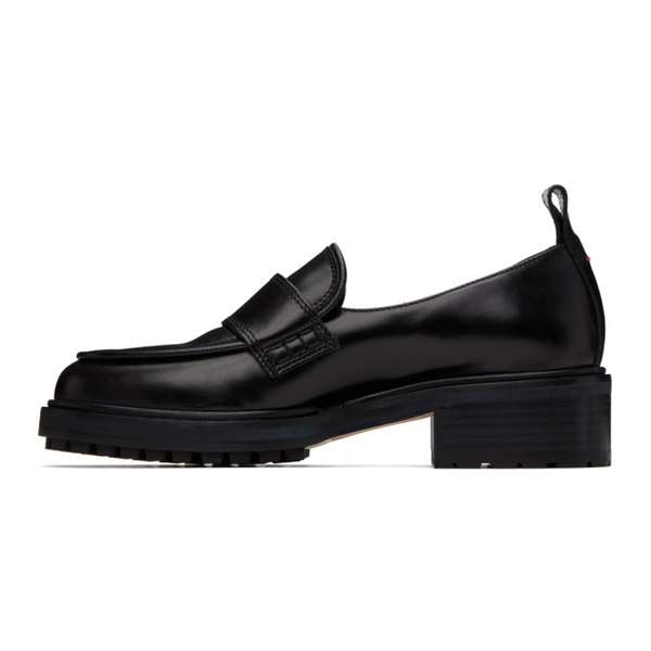  Aeyde Black Ruth Loafers 232454F121003