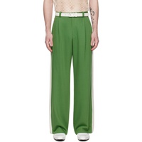 알루왈리아 Ahluwalia Green Grove Trousers 231291M191001