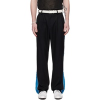 알루왈리아 Ahluwalia Black Stripe Trousers 231291M191002