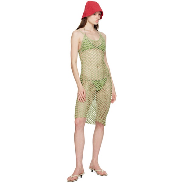  Akoia Green Laut Maxi Dress 231074F055001