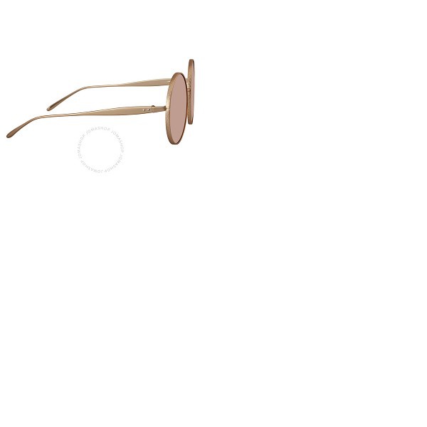  Alaia Azzedine Brown Round Ladies Sunglasses AA0015S-003 60