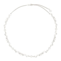 앨런 크로세티 Alan Crocetti Silver Pearl Choker 241201M145009