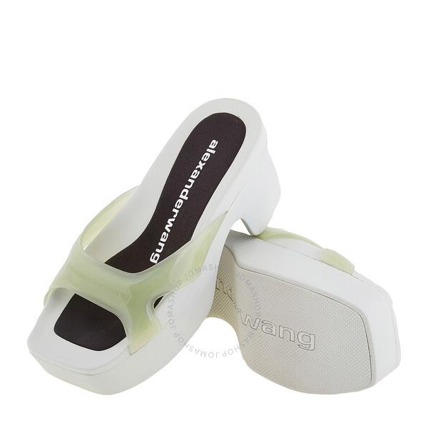 알렉산더왕 T By 알렉산더 왕 Alexander Wang Ladies AW Sport Platform Sandals 30223F033-ICE GREY