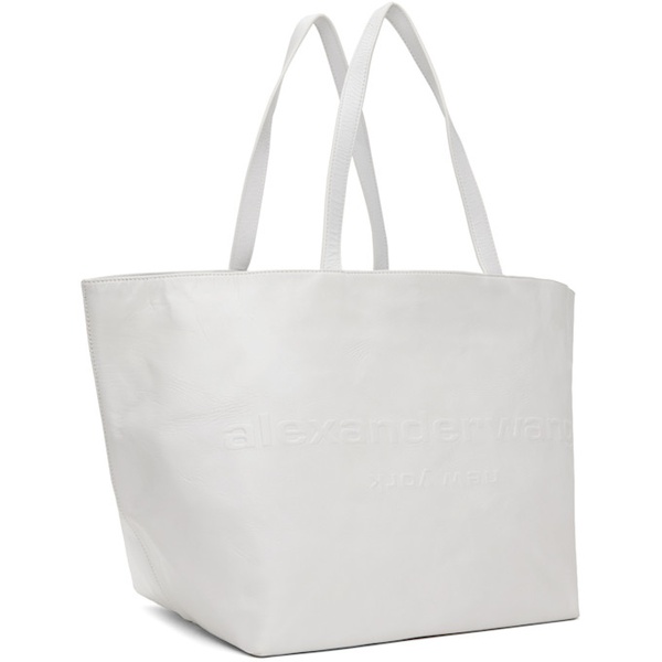 알렉산더왕 알렉산더 왕 Alexander Wang White Punch Tote 242187F049002