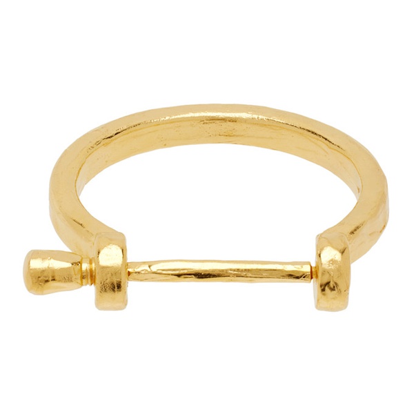  알리기에리 Alighieri Gold The AR모우 MOUR Unlocked Screw Bracelet 241137F020001
