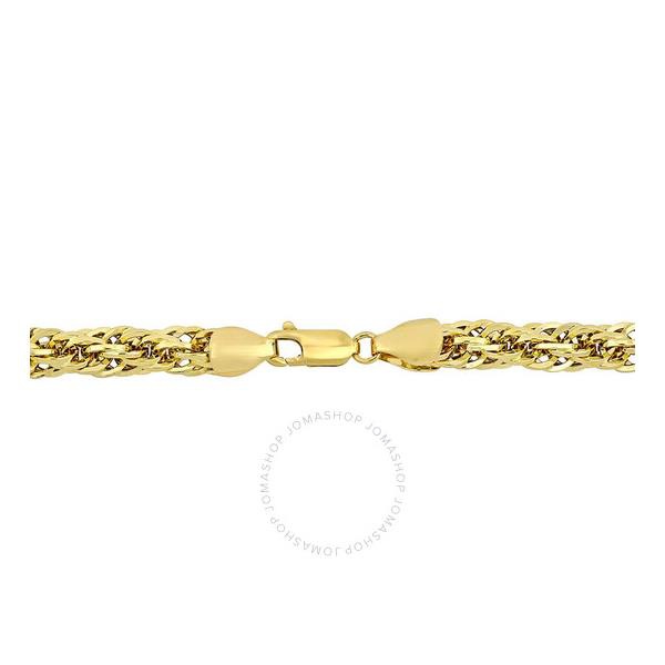  A모우 MOUR 6mm Infinity Rope Chain Bracelet In 14K Yellow Gold, 9 In JMS010515