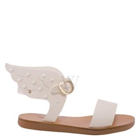 에인션트 그릭 샌들 Ancient Greek Sandals Girls Off White Ikaria Pearls Soft Sandals 11222 1051 00379