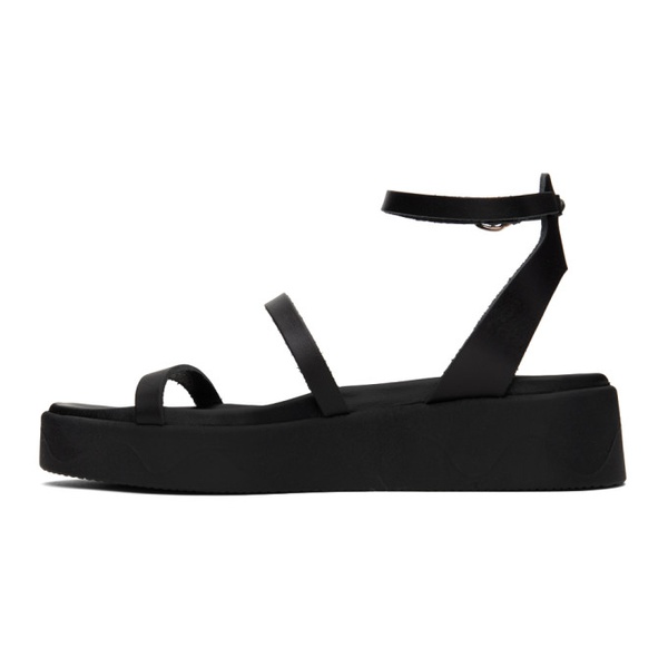  에인션트 그릭 샌들 Ancient Greek Sandals Black Nassida Sandals 241674F124023