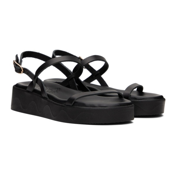  에인션트 그릭 샌들 Ancient Greek Sandals Black Evriali Sandals 241674F124036
