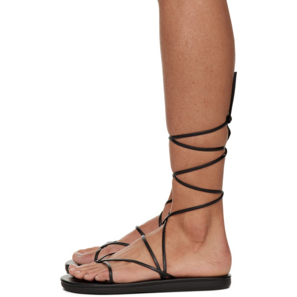  에인션트 그릭 샌들 Ancient Greek Sandals Black String Sandals 241674F124009