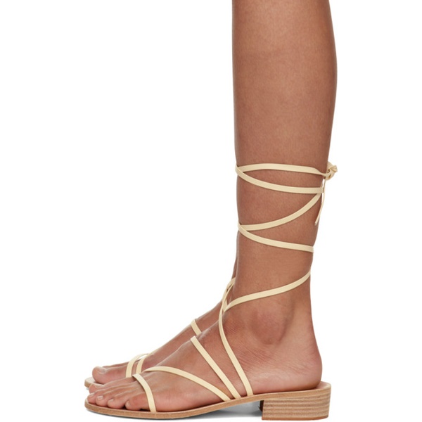  에인션트 그릭 샌들 Ancient Greek Sandals 오프화이트 Off-White Hara Heeled Sandals 241674F125010
