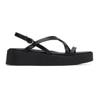 에인션트 그릭 샌들 Ancient Greek Sandals Black Silia Sandals 241674F124101