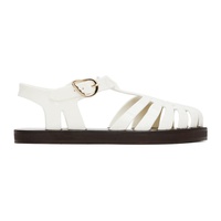 에인션트 그릭 샌들 Ancient Greek Sandals White Homeria Jelly Sandals 242674F124000