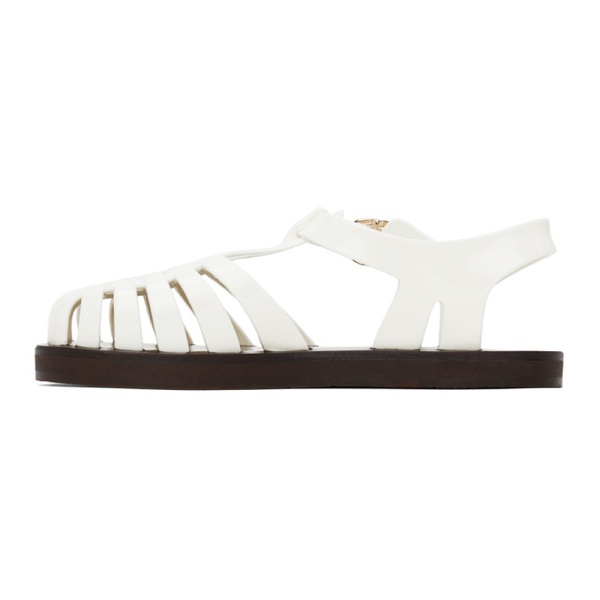  에인션트 그릭 샌들 Ancient Greek Sandals White Homeria Jelly Sandals 242674F124000