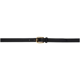 Anderson's Black Skinny Soft Grained Calf Leather Belt 242176F001013