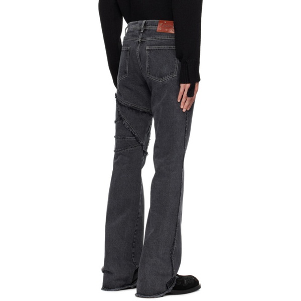  앤더슨벨 Andersson Bell Black Ghentel Jeans 232375M186001