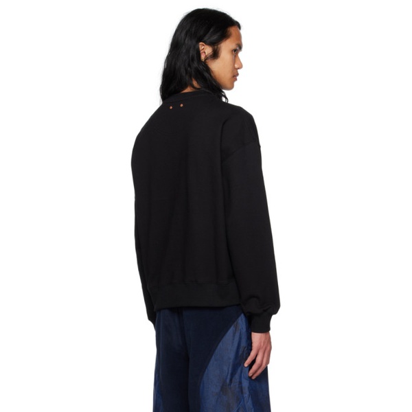 앤더슨벨 Andersson Bell Black Essential Sweatshirt 231375M204001