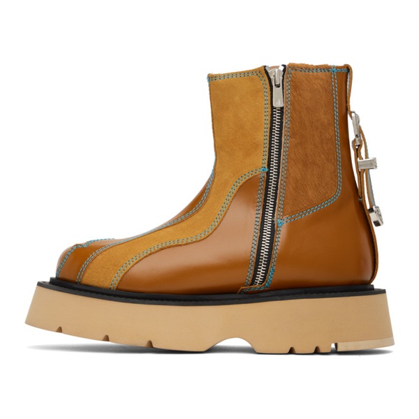  앤더슨벨 Andersson Bell Brown Fia Ankle Boots 231375F113001