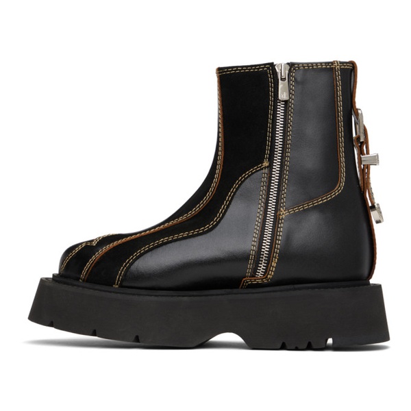  앤더슨벨 Andersson Bell Black Fia Ankle Boots 231375F113000
