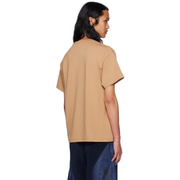  앤더슨벨 Andersson Bell Beige Essential T-Shirt 231375M213009