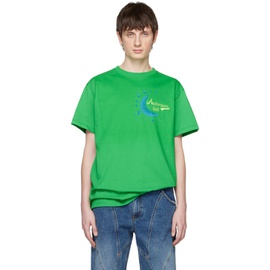 앤더슨벨 Andersson Bell Green Essential Sunny T-Shirt 231375M213004