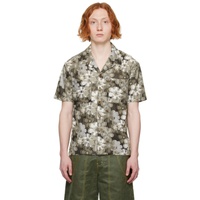 앤더슨벨 Andersson Bell Khaki Flower Shirt 231375M192035