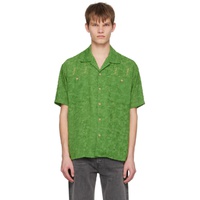 앤더슨벨 Andersson Bell Green Bali Shirt 231375M192001