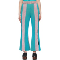 앤더슨벨 Andersson Bell Blue Kaia Lounge Pants 221375F086002