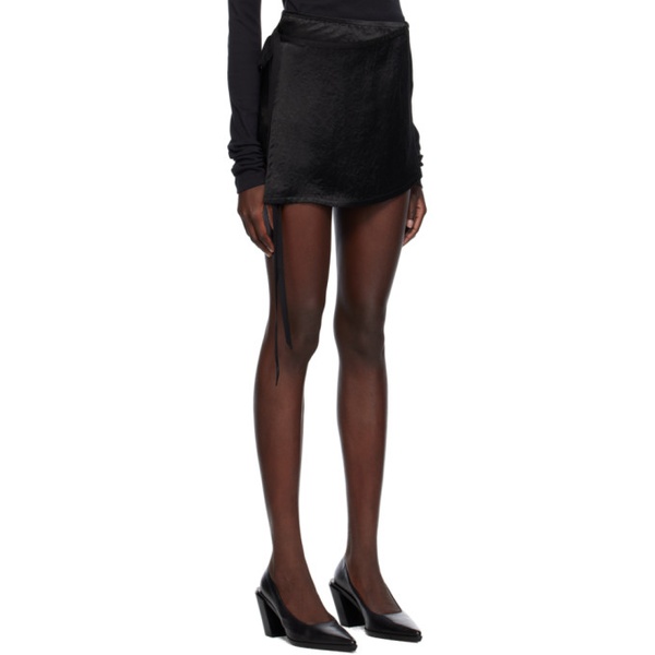  앤드윌 미스터 Ann Demeulemeester Black Jolien Miniskirt 222378F090000