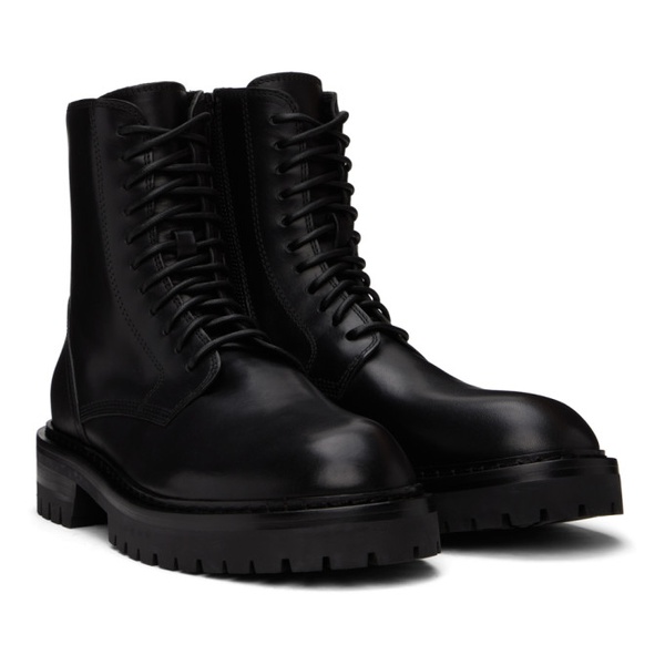  앤드윌 미스터 Ann Demeulemeester Black Alec Ankle Boots 241378M255000