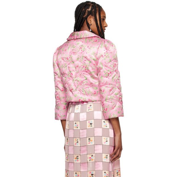  안나수이 Anna Sui Pink Arcadia 블러썸 Blossom Jacket 241894F063003