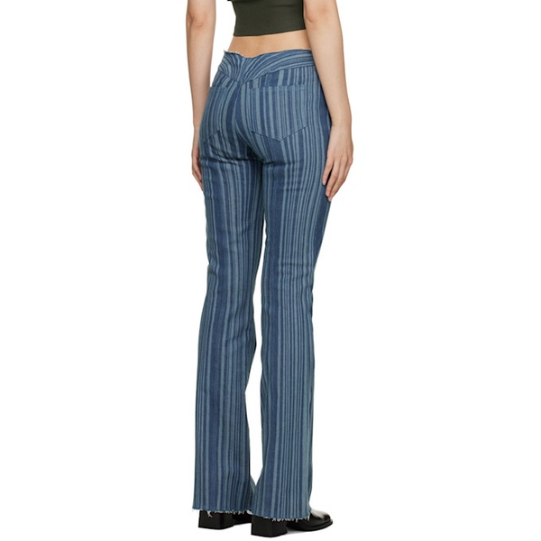  Anne Isabella Blue Striped Jeans 222986F069002