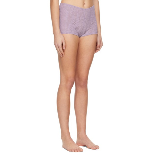  아라크스 Araks Purple Guinevere Boy Shorts 221713F072002