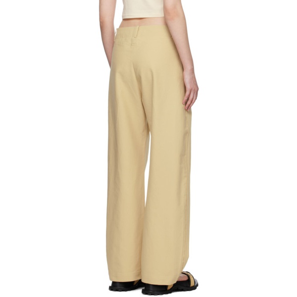  아치 더 Arch The Beige Long Trousers 231373F087021