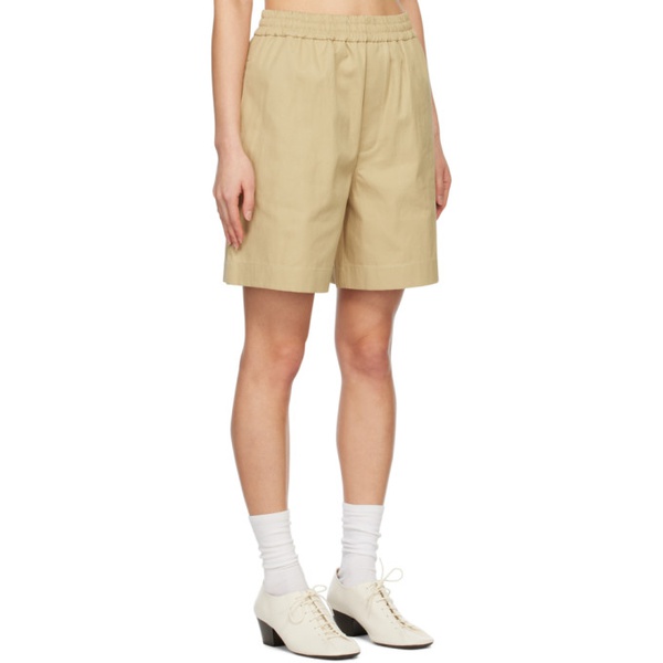  아치 더 Arch The Beige Half Band Shorts 231373F088006