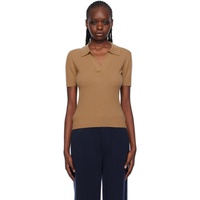 아치포 Arch4 Tan Jennifer Cashmere Polo 241449F100010