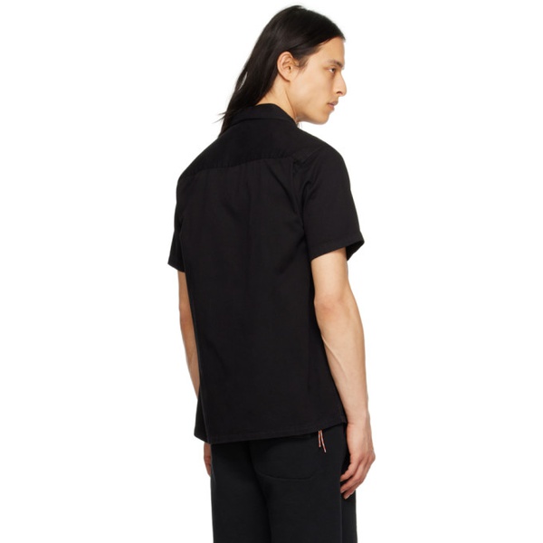  에리즈 Aries Black Mini Problemo Shirt 231136M202004