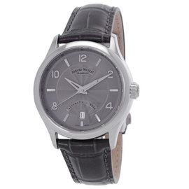 Armand Nicolet MEN'S M02-4 Leather Grey Dial Watch A840AAA-GR-P840GR2