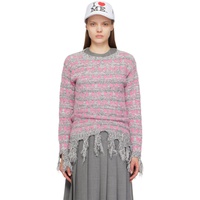 애슐리 윌리엄스 Ashley Williams Multicolor Frayed Sweater 241927F096001