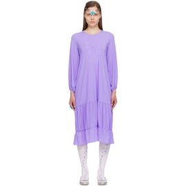애슐리 윌리엄스 Ashley Williams Purple 3D Bow Maxi Dress 241927F055002