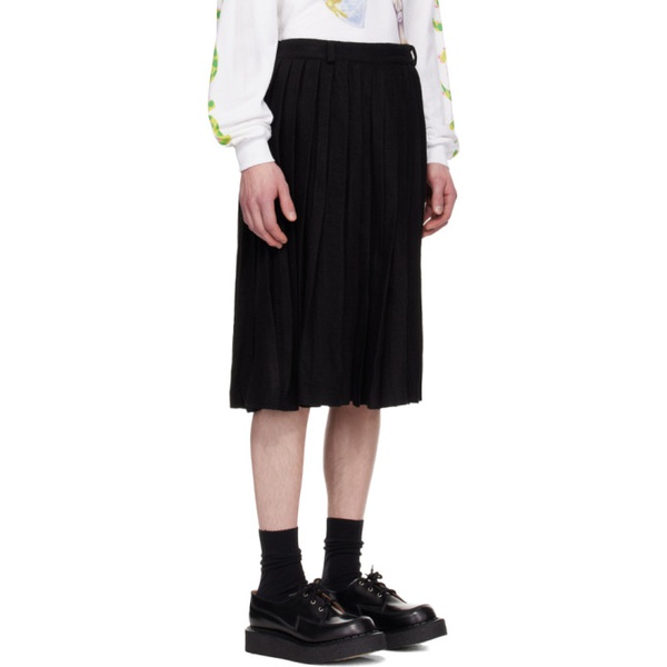  애슐리 윌리엄스 Ashley Williams Black Xtreme Midi Skirt 241927M193003